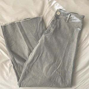 Zara The Marine Straight Light Wash Jeans - Size 6